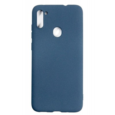 Панель DENGOS Carbon для Samsung Galaxy A11 (blue)