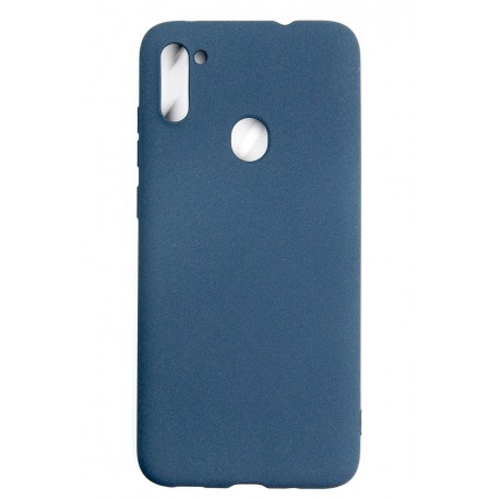 Панель DENGOS Carbon для Samsung Galaxy A11 (blue)