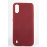 Панель DENGOS Carbon для Samsung Galaxy A01 (red)