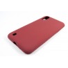 Панель DENGOS Carbon для Samsung Galaxy A01 (red)